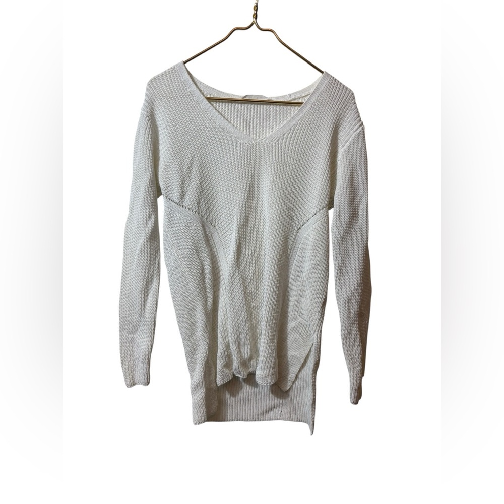 ATHLETA | medium white sweater